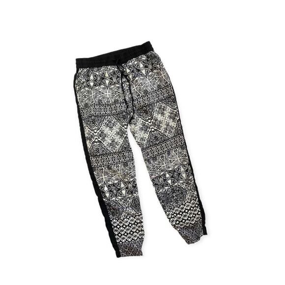 Womens Cato Pallazo Pull-On Drawstring Tribal Aztec Joggers Pants   - Sz S - Picture 1 of 1